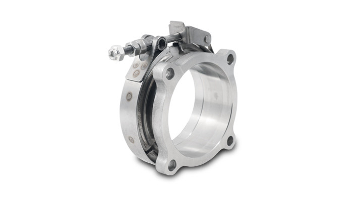 Stainless Steel Turbo Outlet Flange for Garrett GT30/GT35/T3 4 Bolt Turbine Outlet (3" diameter) to a 3" V-Band