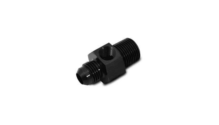 Male AN Flare to Male NPT Straight Adapters with 1/8" NPT Port
