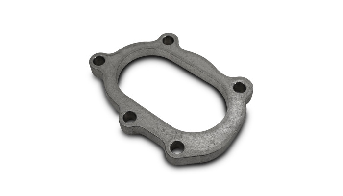 Mild Steel Turbo Outlet Flange for All Garrett GT25R, GT2854R, GT2859R, GT2860R (model 739548-9 only), GT2860RS, GT2871R (models 472560-15, 771847-1, 743347-1, 743347-2, 743347-3 and 743347-4), GT2876R, GT3071R and GT3076R
