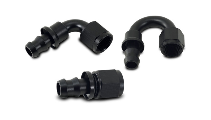 Push-On Style Hose End Fittings, Female AN