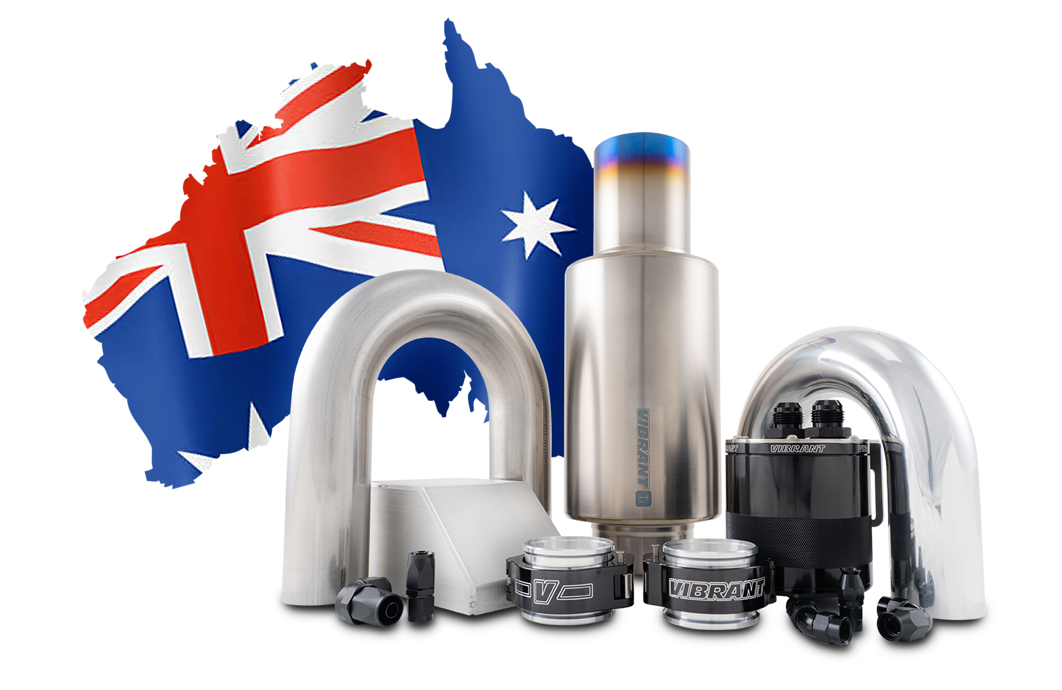 assortment of Vibrant Performance parts