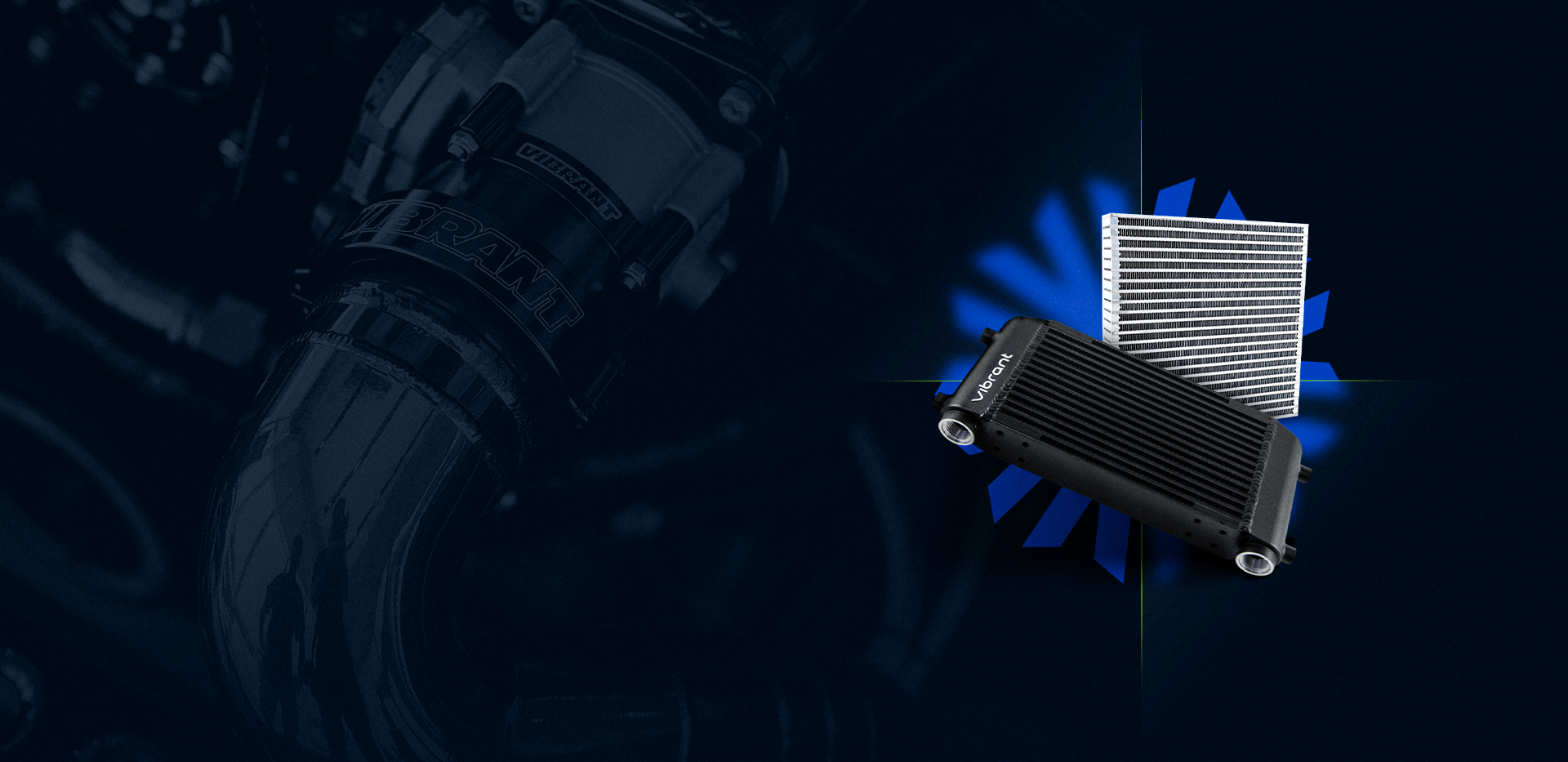 Vibrant Performance Water to Air Intercoolers and Pre-Assembled Oil Coolers